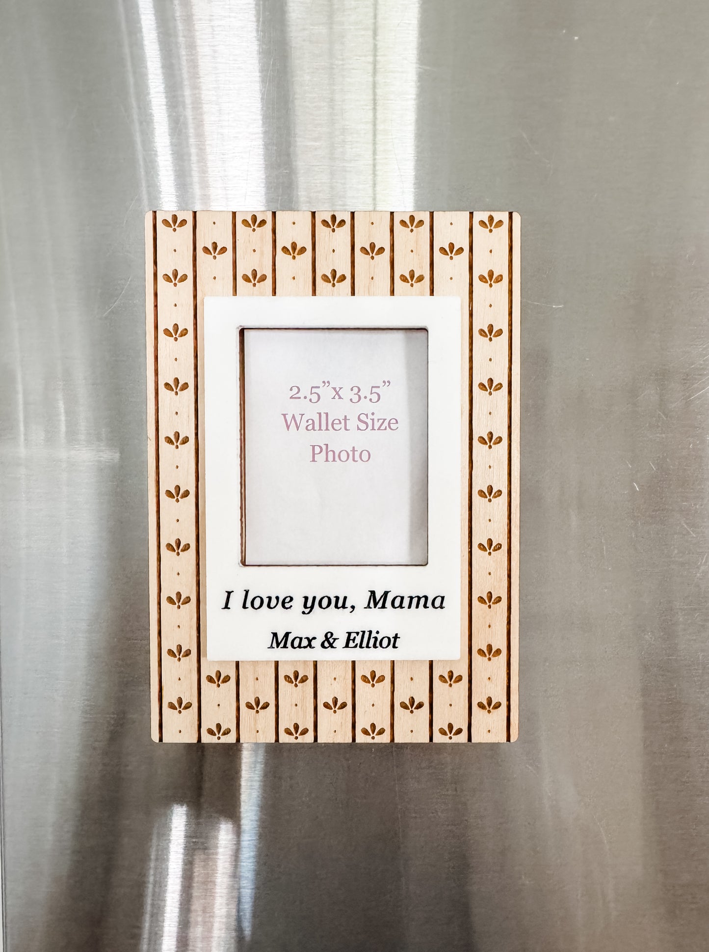 Vintage Frame Fridge Magnet (Personalized)