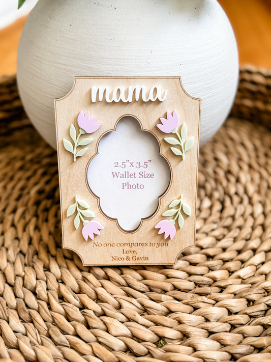 Tulip Frame Fridge Magnet (Personalized)