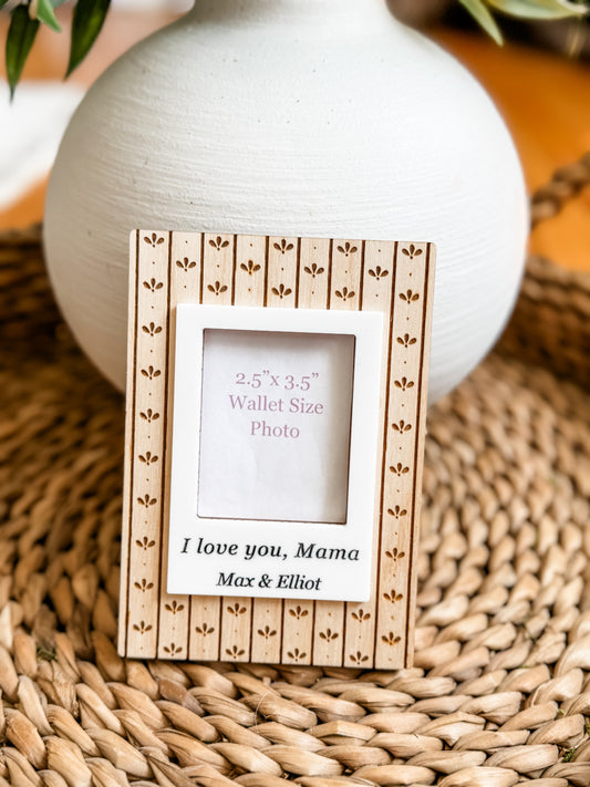 Vintage Frame Fridge Magnet (Personalized)